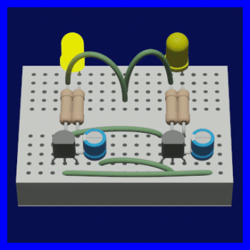 生活科技》桌上小實驗·電子明滅器